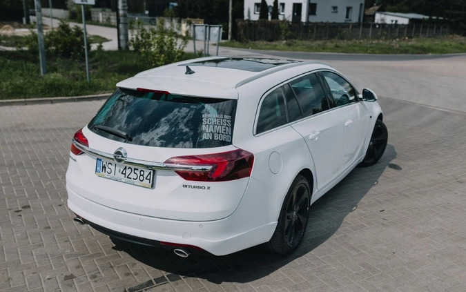 Opel Insignia cena 43900 przebieg: 185000, rok produkcji 2013 z Siedlce małe 436